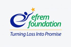 Efrem Foundation logo designed by Phil Donaldson